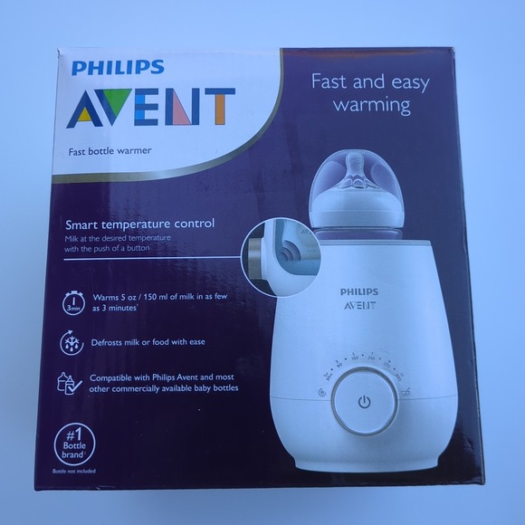 Philips Avent SCF358/00 Fast Baby Bottle Warmer White NIB - Picture 6 of 7